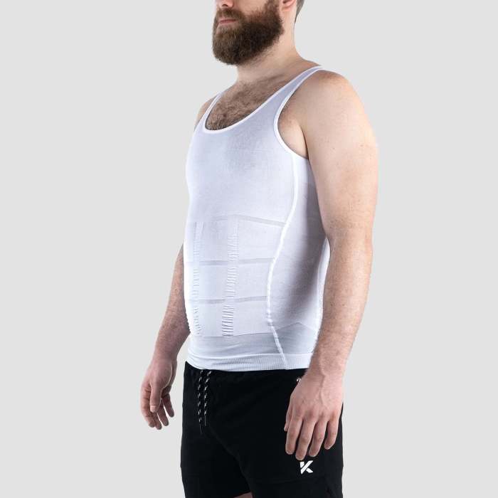 Men’s Slimming Compression Tank - Hemisphere | Balance Your Life