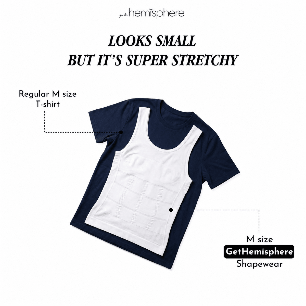 Men’s Slimming Compression Tank - Get Hemisphere | Balance Your Life