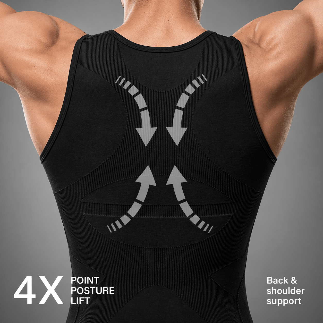 Men’s Slimming Compression Tank - Get Hemisphere | Balance Your Life